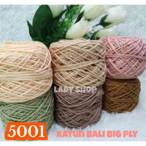 Benang Rajut Katun Bali Big Ply ( KBB )