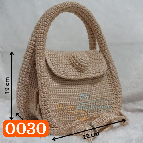 Tas Rajut Simple Dari Benang Nylon