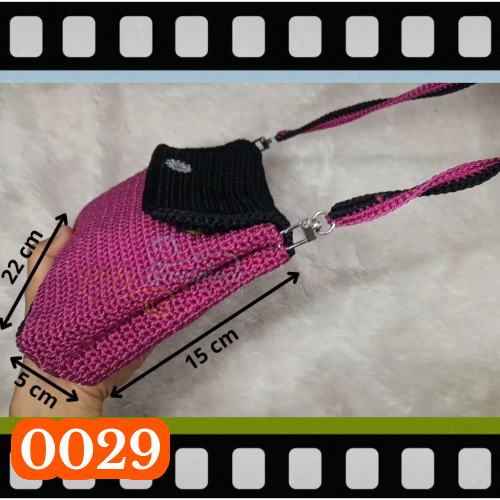 Tas Rajutan Bahu Model Simple